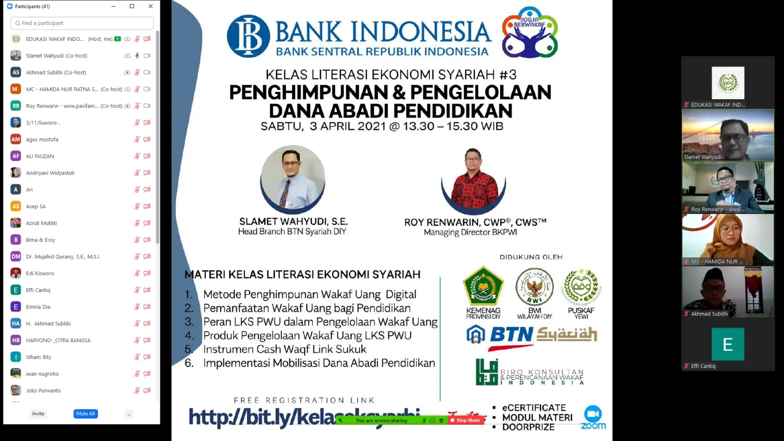KELAS LITERASI EKONOMI SYARIAH BANK INDONESIA 3 – PENGHIMPUNAN ...